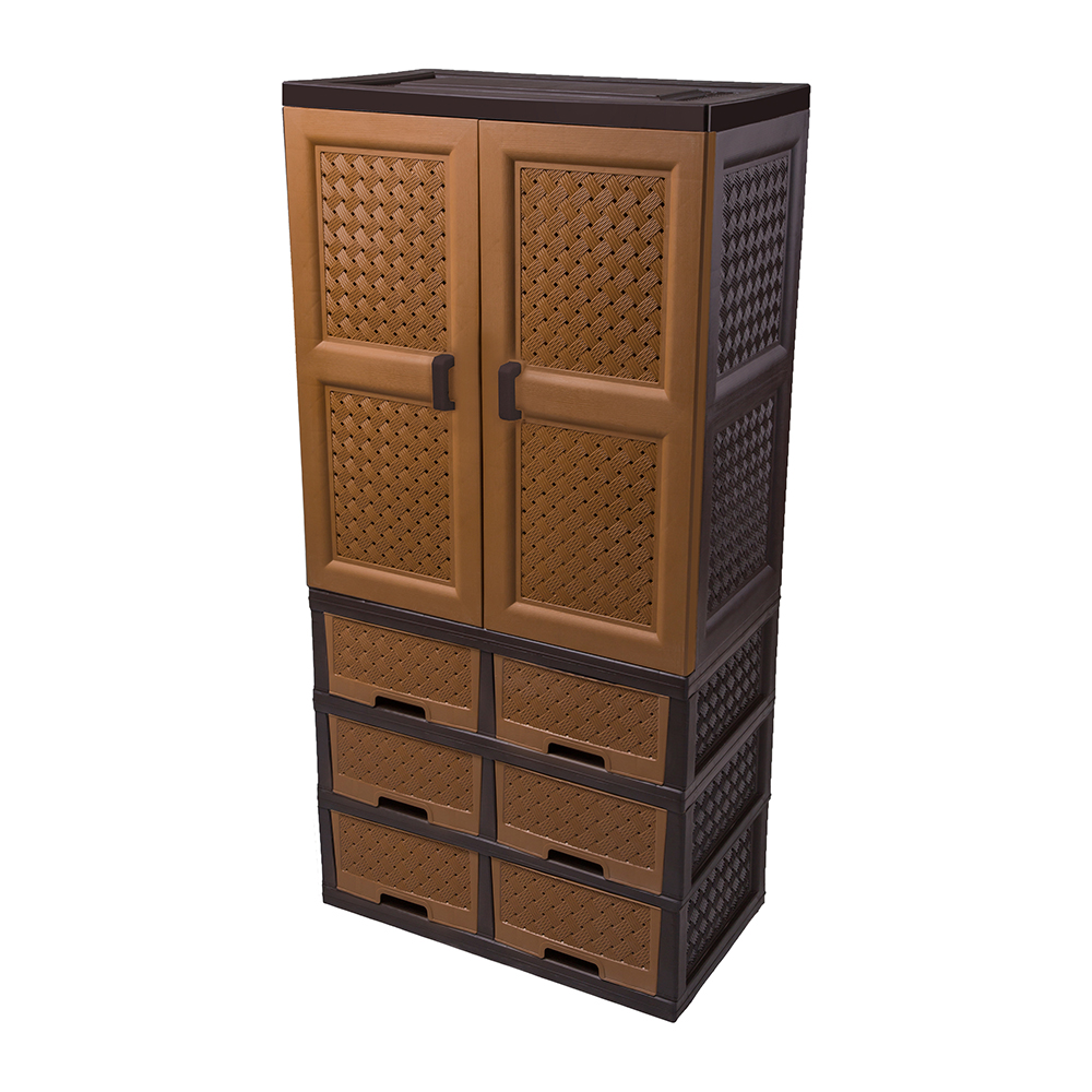 Classic wardrobe with Six Draw